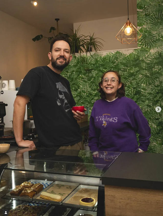 Los dueños de SELVA Cafetería